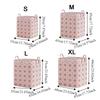 Cherry Blossom Pattern Clothes Quilt Storage Bag Non-woven Fabric Quilt Sorting Bag  Dormitory