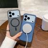 Luxus Matte Transluzent Schlank Magsafe Kabelloses Lade Case Für iPhone 17 Air 16E 15 14 Plus 13 12 11 Pro Max XS XR 8 Plus Hülle