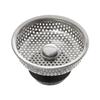 Tool Home Stainless Steel Waste Drainer Cleaning Stuff Cover Colander Plug Filter Basket Food Hair Stopper Sink Strainer