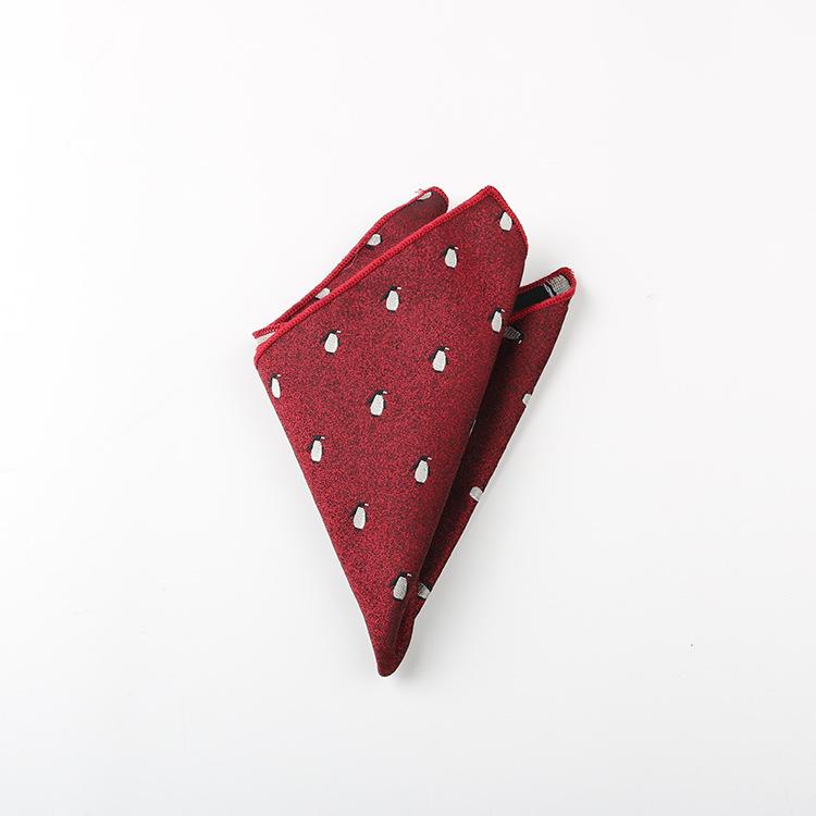 Herren-Taschentuch, Hochzeits-Hochzeits-Bräutigam-Bankett-Zeremonie-Geschäfts-Brusttuch, Kleines quadratisches Tuch, Taschentuch, Hochwertige Polyesterseide