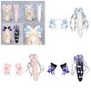 Wolf Ear Headband Wolf Tail Costume Furry Ear Headband Furry Tail Halloween Cosplay Accessories for Women Masquerade