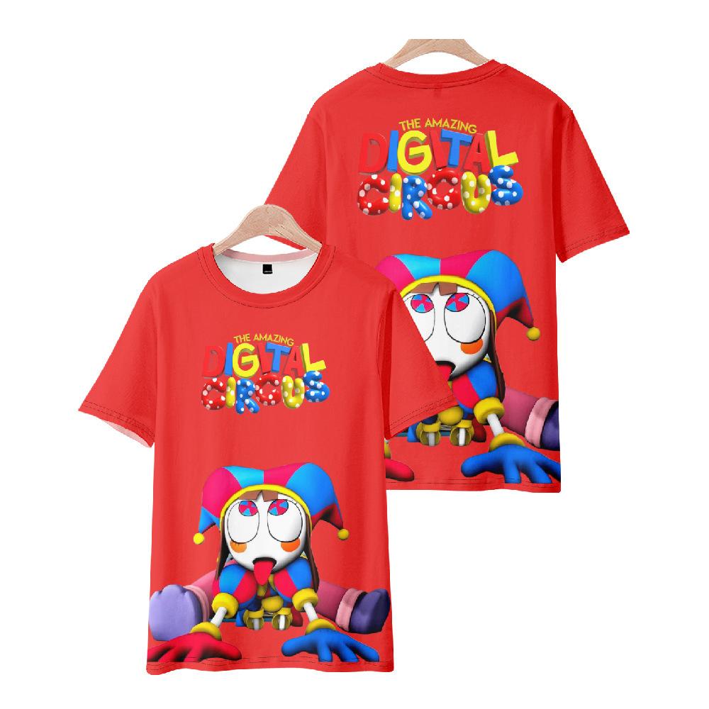 Lustiges Anime-T-Shirt „The Amazing Digital Circus“ in 19 Farben, cooles Herren-T-Shirt mit Rundhalsausschnitt, lässig, Unisex, Streetwear, Fashion, T-Shirt, Camisetas Ropa Hombre