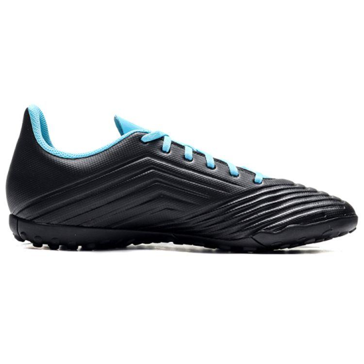 adidas Predator 19.4 Turf Low Top Professional Soccer Shoes Men Soccer Shoes Black Blue F35636