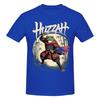Unisex Huzzah Frog Samurai Trendy T Shirt Vintage Cotton T Shirts For Unisex