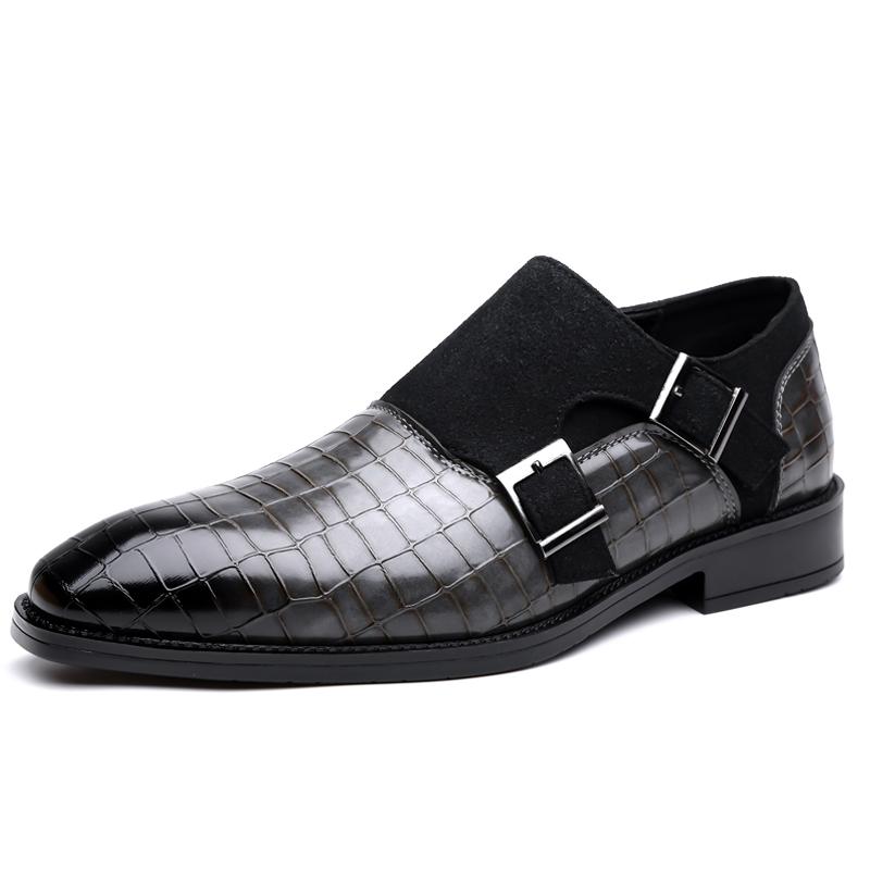 Hot-selling Men's Leather Oxford Shoes Breathable Slip-on Flats Fashion Man Casual Shoes Formal Business Shoes Holiday Loafers