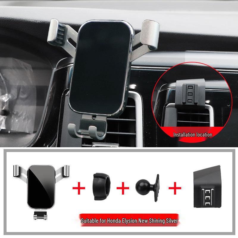 Bezprzewodowy uchwyt na telefon z ładowaniem do samochodu hybrydowego Honda Odyssey/Elysion