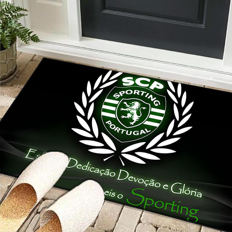 1PC rug Sporting Portugal Crest Carpet, Chair Rug,Area Rug for Office Bedroom living rooms bedroom, Doormat decor Christmas fan gifts