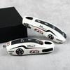 Pentru Porsche Track 72 Alb Mat Gri Toc Chei MACAN718 Cayenne PANAMERA Breloc Mașină