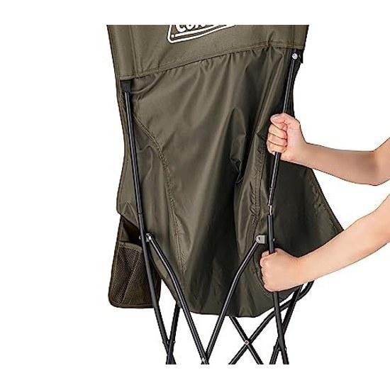 Coleman Chair Healing NX HB Relax Backrest Compact Side Pocket Foldable