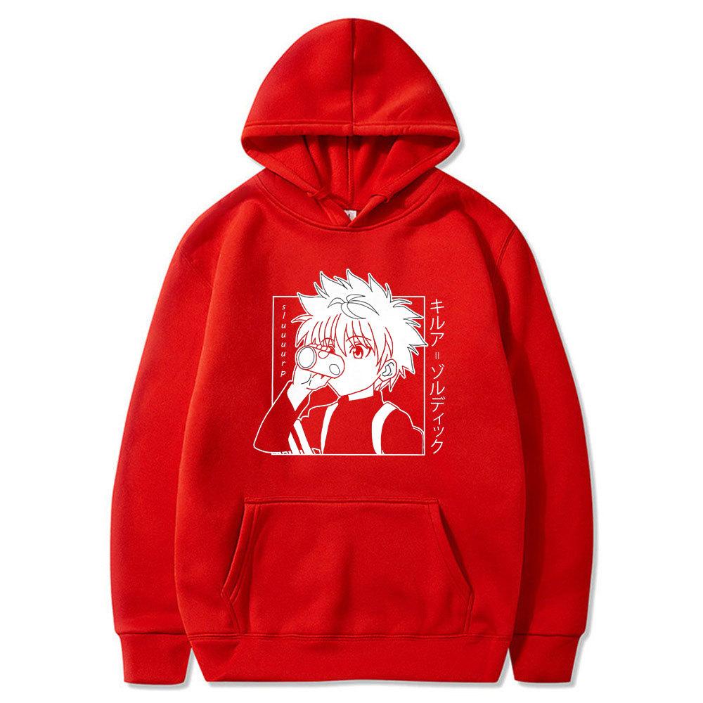 Neuer Hoodie Cartoon Animation Pullover Herren Locker Lässig Sportlicher Hoodie
