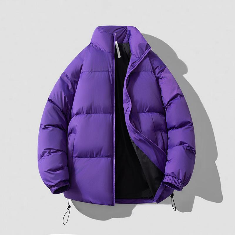 Cotton Clothes Men's Winter New Thickened Warm Loose Versatile Cold Stand-up Collar Bread Clothes Casual Cotton-padded Clothes Men