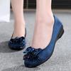 With Medium Heels Women's Shoes Office Ladies Pumps Round Toe Discount Luxury Brand Y2k on Promotion Casual 2025 Trend Spring 39