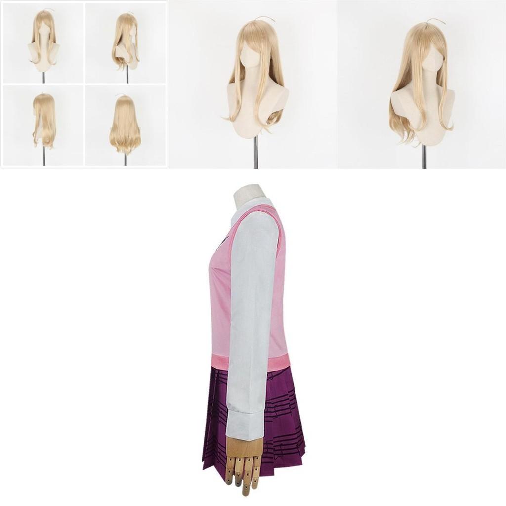 Danganronpa V3 Akamatsu Kaede Cosplay Costume Full Set Exquisite Uniform Design