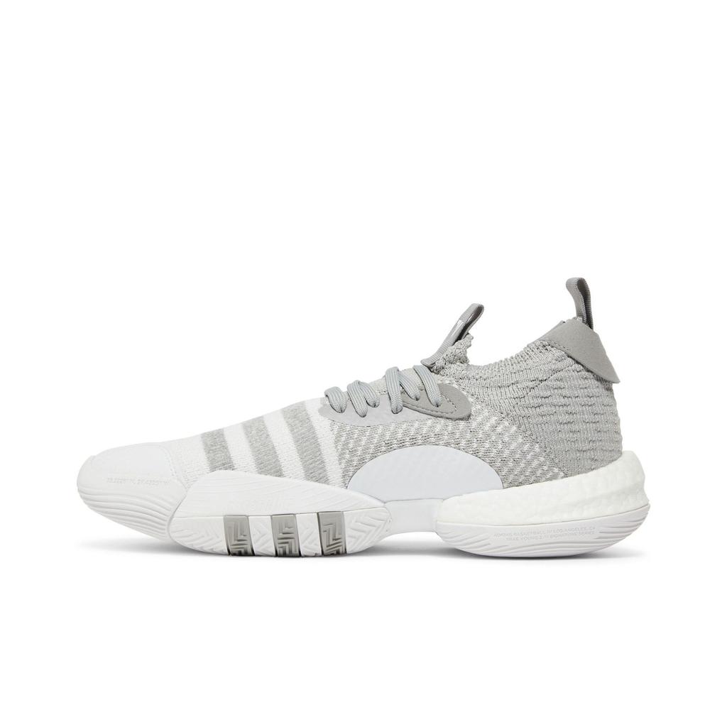 adidas Trae Young 2 'Grey Moon' (Unisex) Cloud White / Team Mid Grey / Basketball Shoes H03842