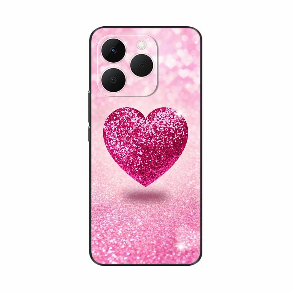 Case For Realme 15T Case Cute Love Heart Cartoon Pattern Back Cover Silicon Phone Cases For Realme 15 Pro realme15 Housing Funda