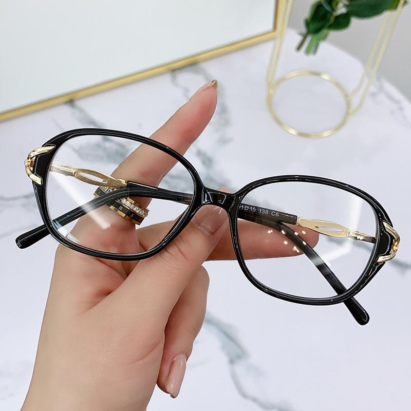 

Новые плоские зеркальные женские градиентные очки Tik Tok Online знаменитостей с антисиними очками для близорукости 1,56. 1.56 anti-blue film