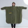 Poncho de pluie à capuche OEING pour enfants avec espace pour sac à dos