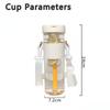 800ml Large Capacity Water Bottles with Strap Dry Wet Separation Fruit Lemon Filter Plastic Drinking Bottle with Straw Outdoor Sports Water Cup