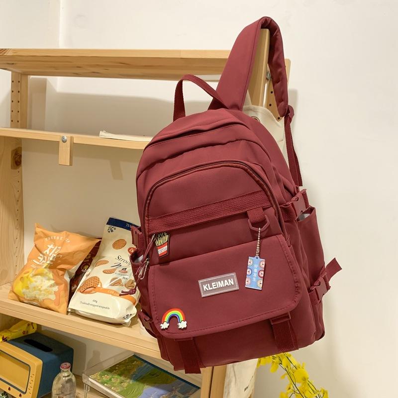 Schoolbag Korean version backpack schoolbag female middle school student junior high school student primary school student 3rd to 6th grade trendy
