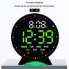Digital Alarm Clock for Bedroom Electric Desk Clock with Large Number Temperature USB Port Loud Alarm LED Digital Clock