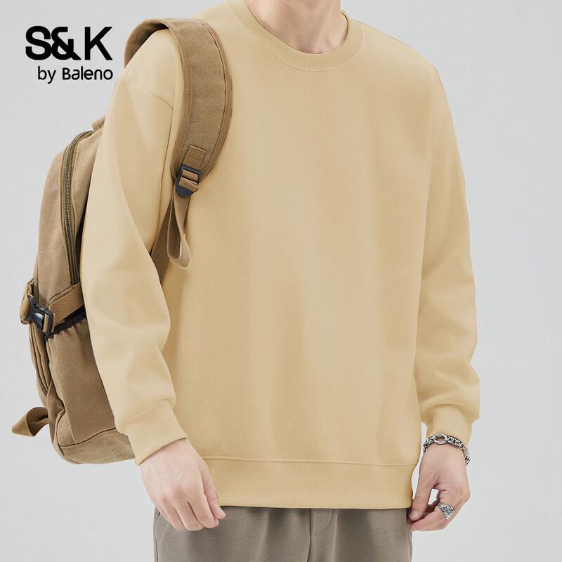 Baleno Men's S&K Series Loose Fit Round Neck Sweatshirt