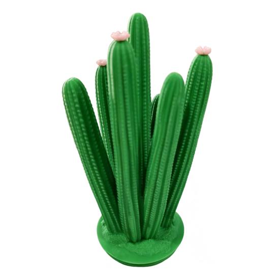Cactus Jewelry Holder Stand, Creative Desk Organizer for Earrings Necklaces Keys, Exquisite Texture Model Cute Vanity Office Decor , Unique Gift Women