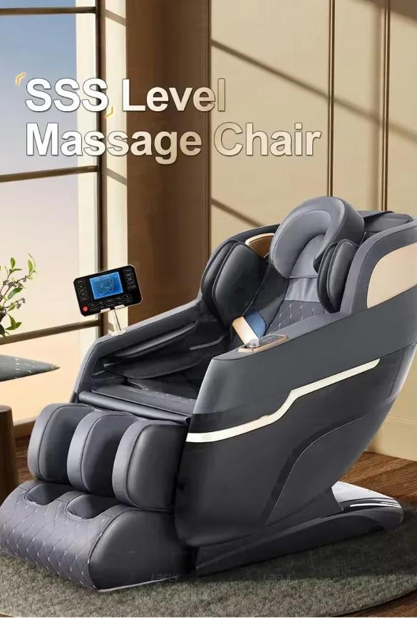 3 Years Warranty 4D 8 Presumed Point Massage Track Massage Chair Zero Gravity Massage Armchair Full Body Airbag Massage Sofa Touchscreen Office