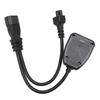 IEC320 C14 Male To C5 and  Female Power Cord C14 To C5 and  Y Spliter Power Cord Adapter Cable