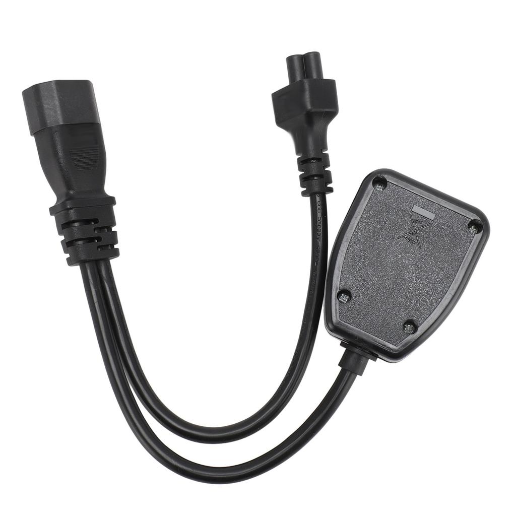 IEC320 C14 Male To C5 and Female Power Cord C14 To C5 and Y Spliter Power Cord Adapter Cable