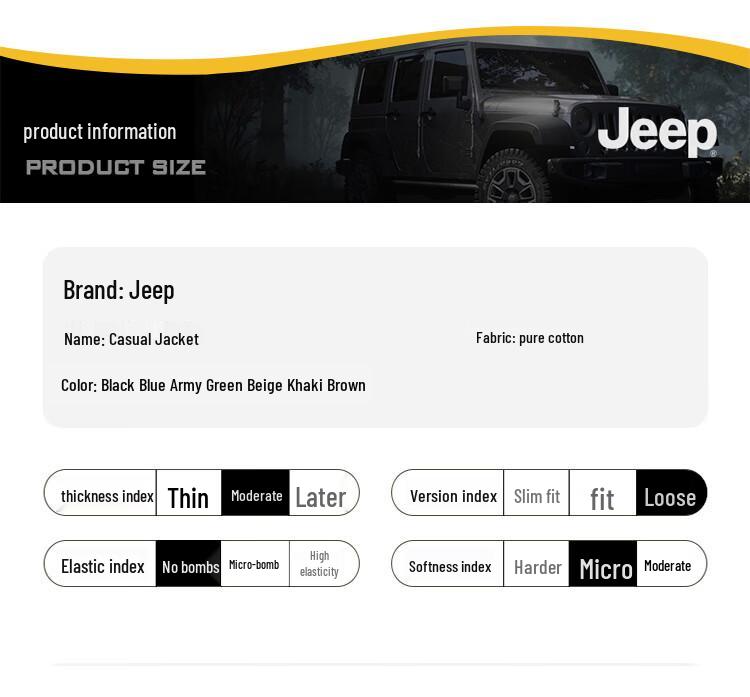 Jeep Men's Reversible Workwear Jacket