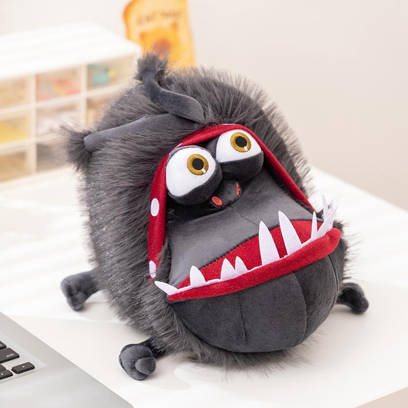 

New Gray Gru s Dogs Funny Kyle Dog High Quality Kawaii Big Mouth Animals Cute Ornament Toy Birthday Gift 23cm