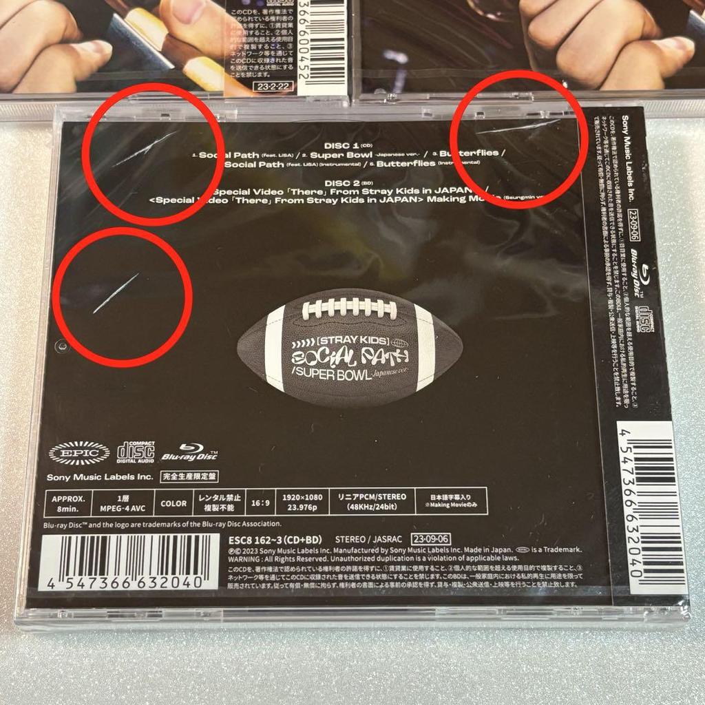 [USED] Stray Kids Seungmin FC CD Trading Card THE SOUND