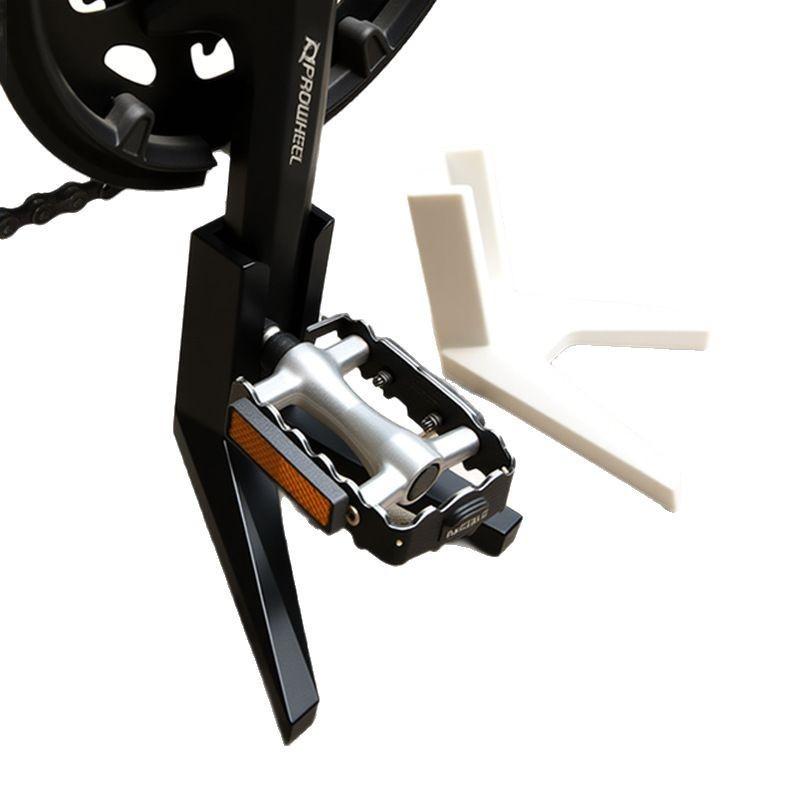1Pc Portable Cycling Parking Rack Mountain Bike Accessories Road Bike Accessories Bike Side Foot Bracket