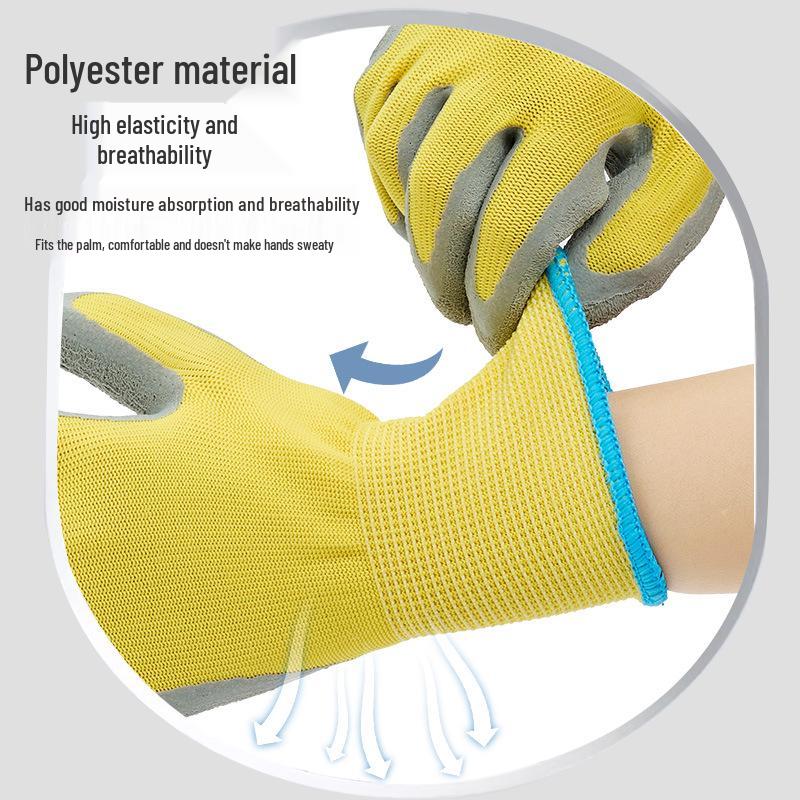 Kids' Cut-Resistant Anti-Slip Gardening and Tide Pool Gloves