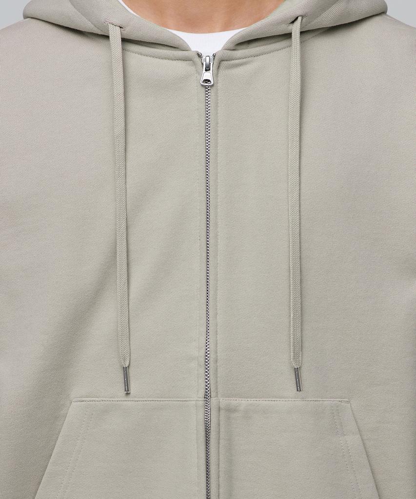 Musinsa Standard Heavyweight Oversized Hooded Sweat Zip-Up [Light Beige]