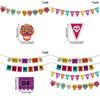 Muertos De Día Skull Themed Party Banner For Festive Scene Celebration Setting