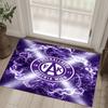 Austria Wien FC Design Crystal Velvet Carpet Cozy Non?Slip Printed Rug For Bedroom Living Room Entrance