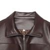 New in autumn, casual lapel zipper waist drawstring jacket UWG150108