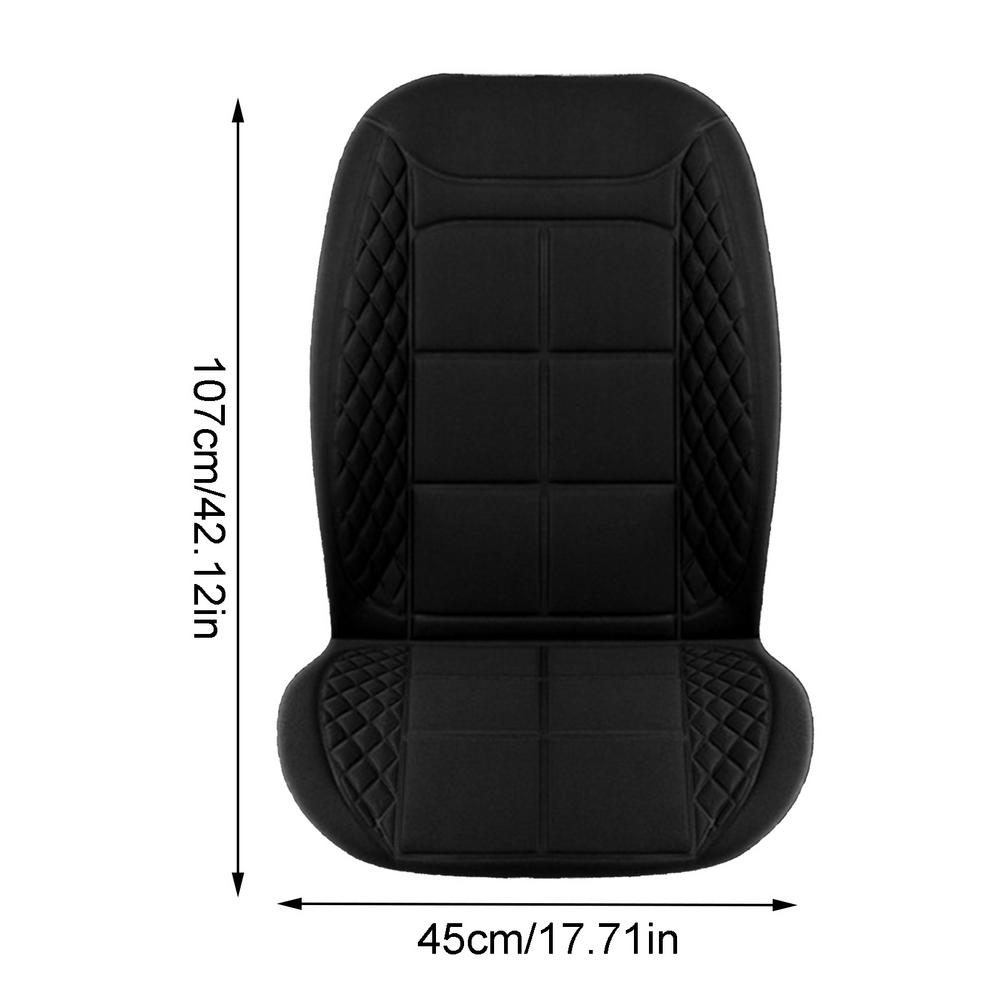 Heated Seat Cover For Car 12V/24V Car Seat Warmer Seat Pad Car Seat Protector Cover For Vehicle SUV 3 Temperature Modes