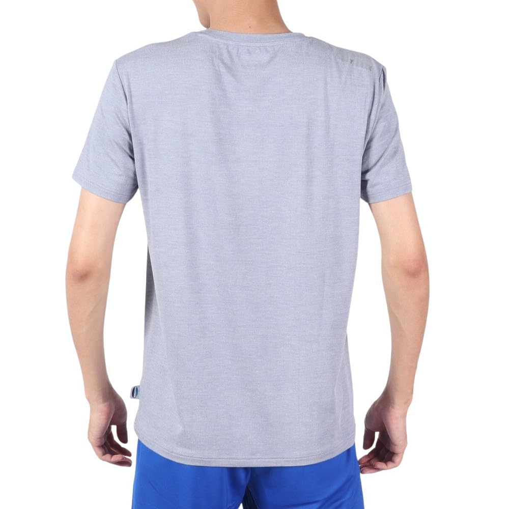 YONEX Short Sleeve Navy Blue Size L T-Shirt (Fit Style), (019),