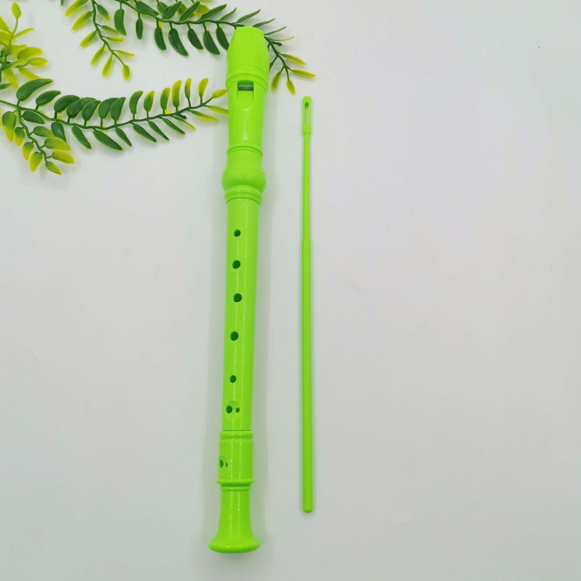 

Детская флейта с 6/8 отверстиями : Новая красочная звуковая игрушка для раннего музыкального образования в детском саду. зелёный
