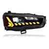 Compatible Mitsubishi Lancer 09-16 LED Headlight Assembly with EVO Mod & Sequential Turn Signal