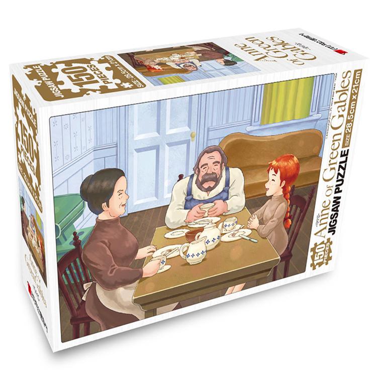 150 Piece Jigsaw Puzzle - Green Gables and Tea Time, popular Korean puzzle