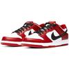 Nike Dunk Chicago Red Slip Resistant Abrasion Resistant Low top Skateboard Shoes Unisex Red White Black HF5441-104(Team458-)