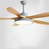 Large Airflow Ceiling Fan with Chandelier for Home & Restaurant, 110V