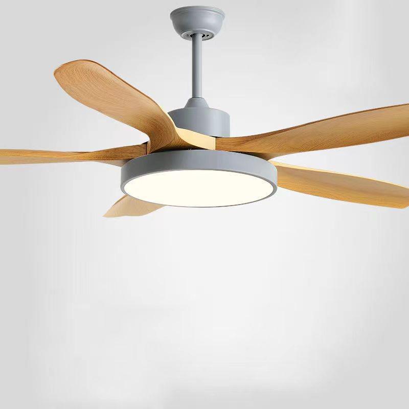 Large Airflow Ceiling Fan with Chandelier for Home & Restaurant, 110V