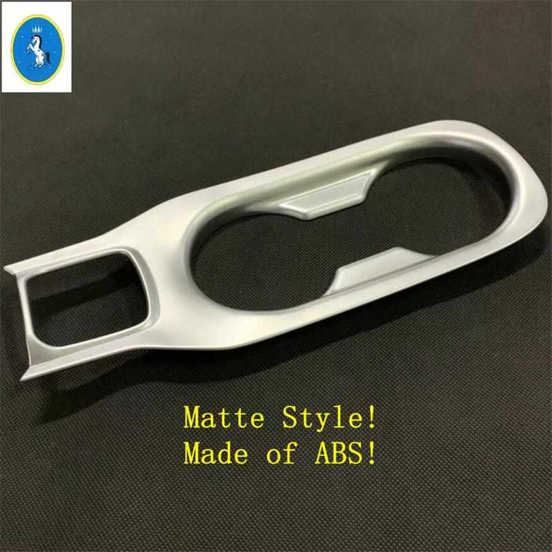 For Toyota Corolla  - 2024 Matte Car Accessories Front Water Cup Holder / Electronic Hand Brake Park Decor Panel Cover Trim