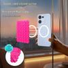 Universal Anti-Slip Phone Case with Dual-Sided Suction Cup and Stand Functionality