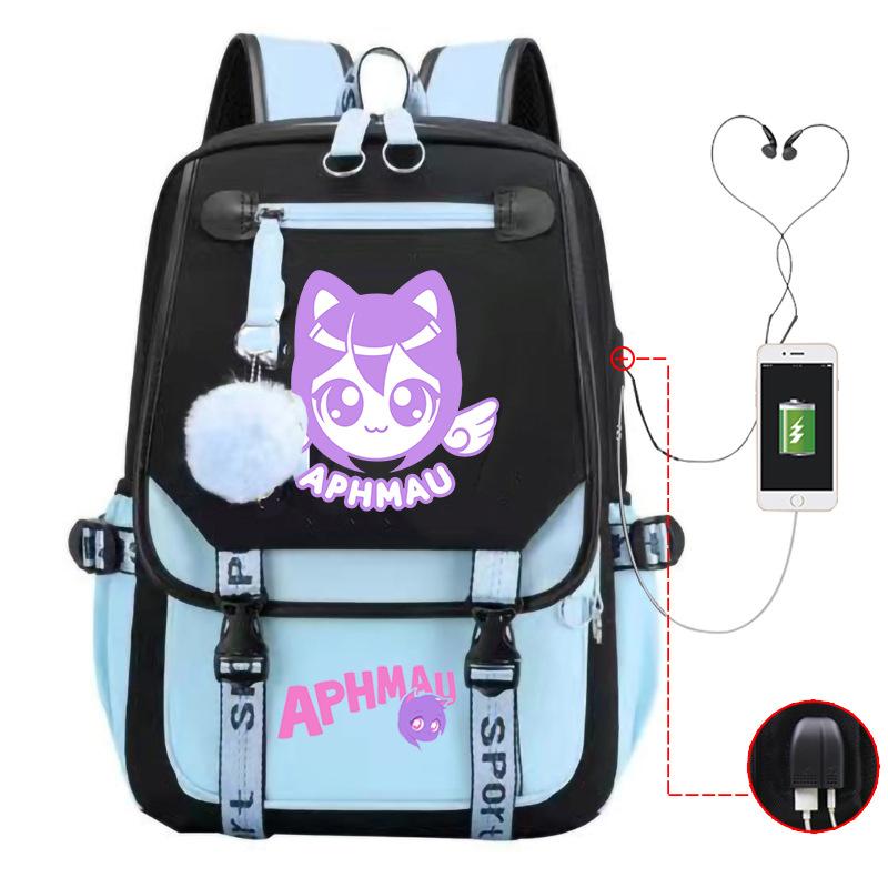 Cute Cartoon Junior High School Student Schoolbag Female Lightweight Large-Capacity Student Backpack