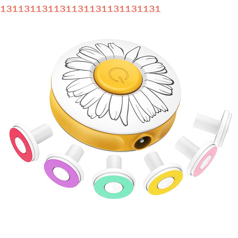 Electric Nail Trimmer Heads for Children, Nail Files, Nail Polisher, Replacement Pads, Plastic, 6 Pcs
